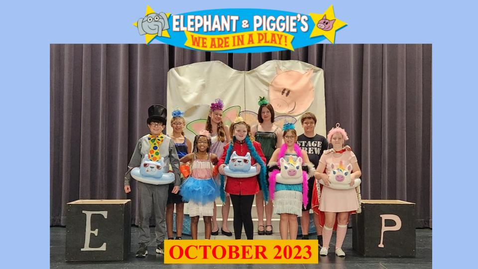 Cast of Elephant and Piggie's We Are in a Play!