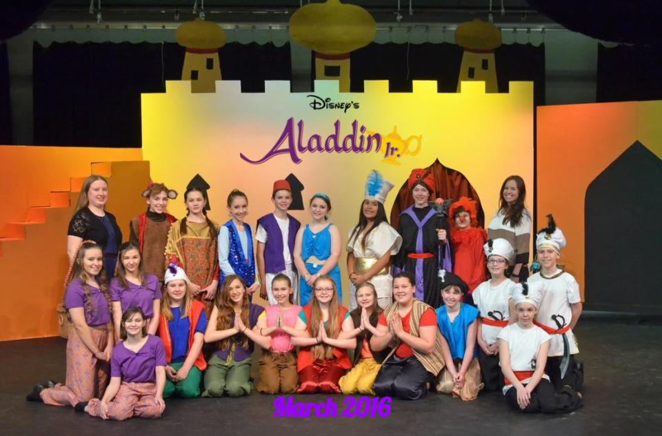 Cast and Crew of Disney's Aladdin