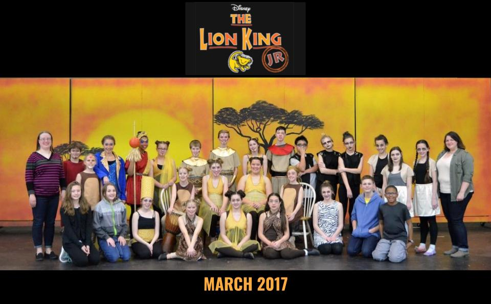 Cast and Crew of Disney's The Lion King