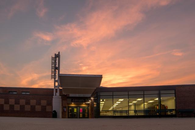 photo of a sunset over OHCHS