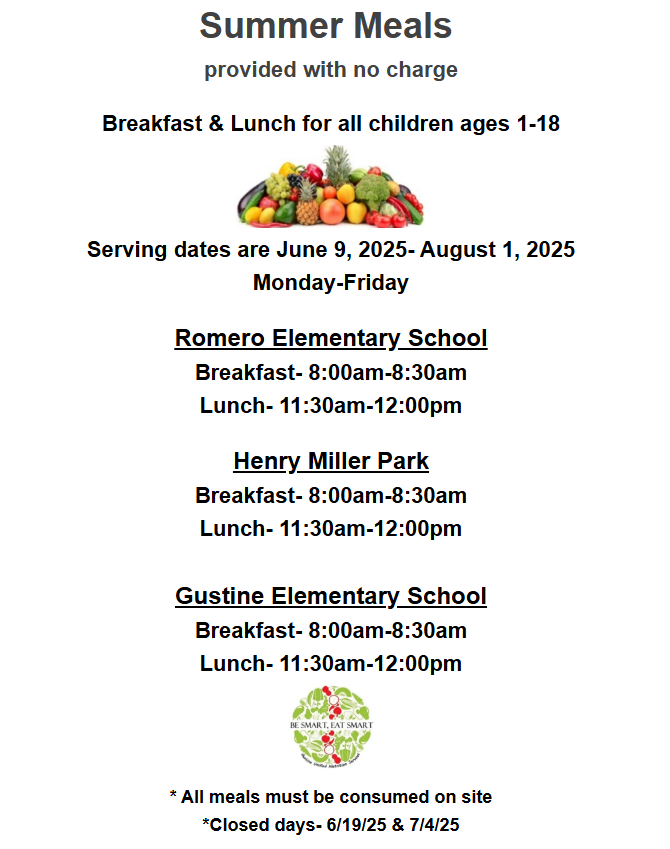 Summer Meals 2025