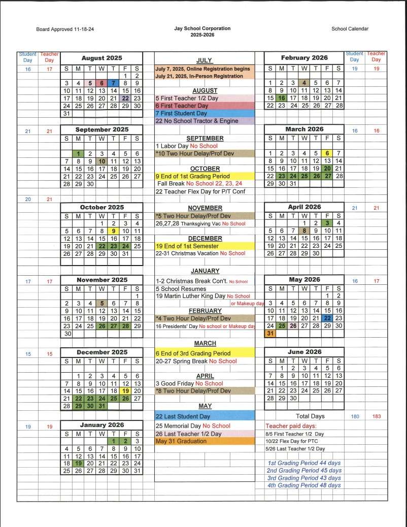 Calendar