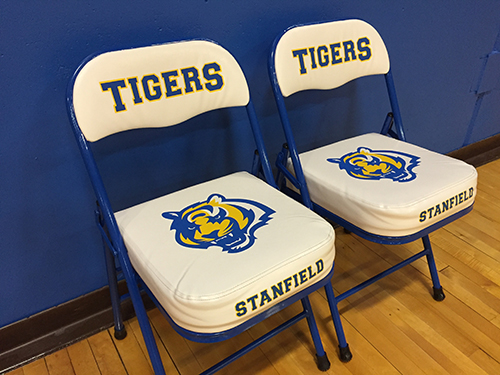 Stanfield Tiger Logo Gym Chairs	