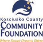 KOSCIUSKO COUNTY COMMUNITY FOUNDATION logo "where donor dreams shine"