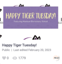 Tiger Tuesday  preview screenshot of the top of the newsletter, click the image to read the newsletter in full