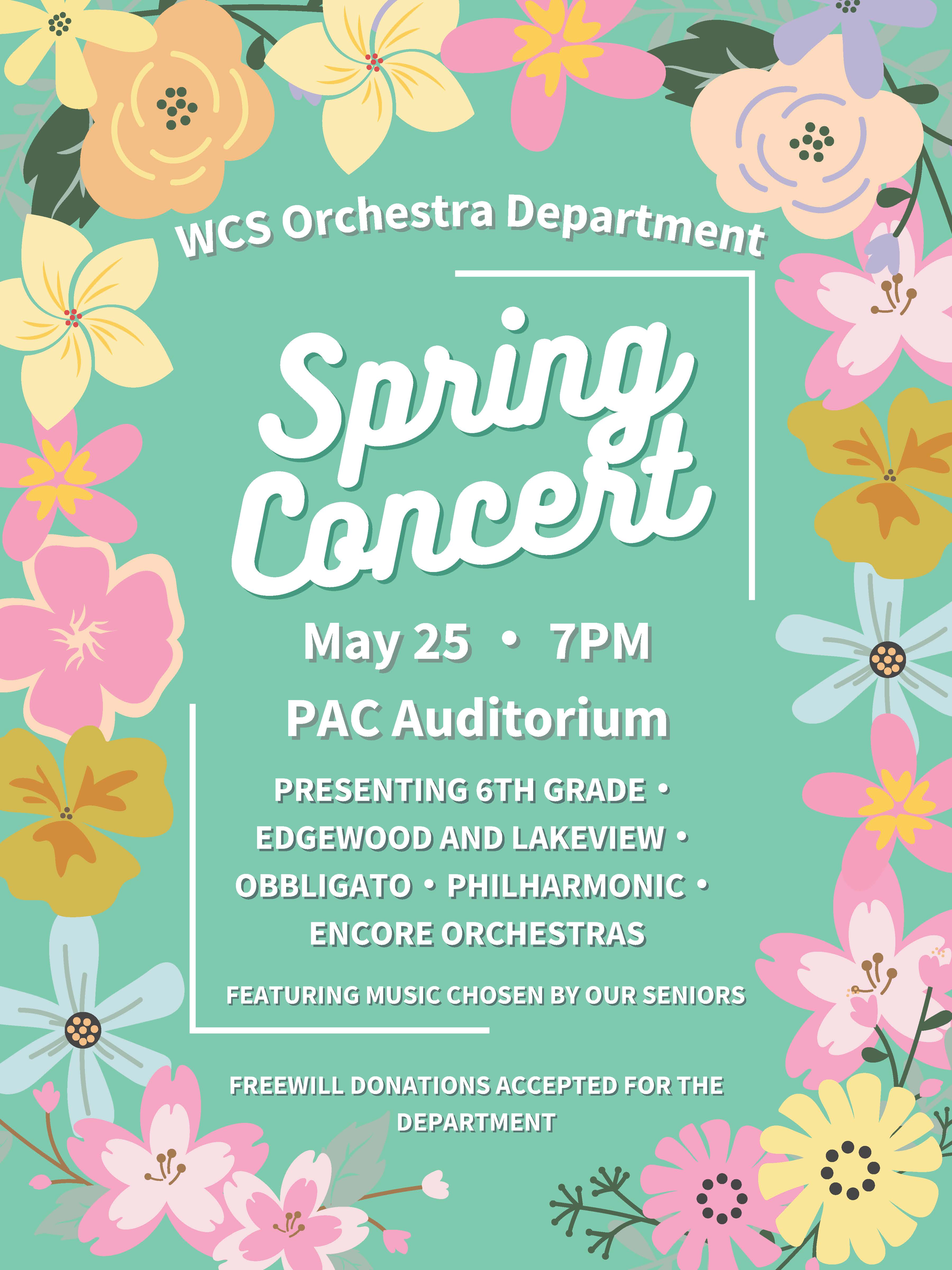 Orchestra Spring Concert 
