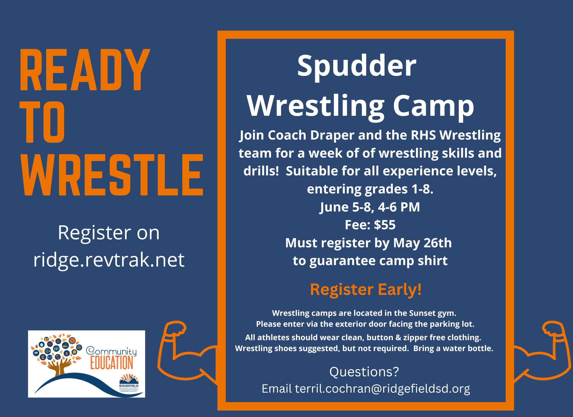 Ready to Wrestle Flyer