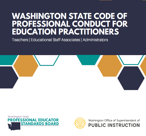 Washington State Code of Professional Conduct for Education Practitioners