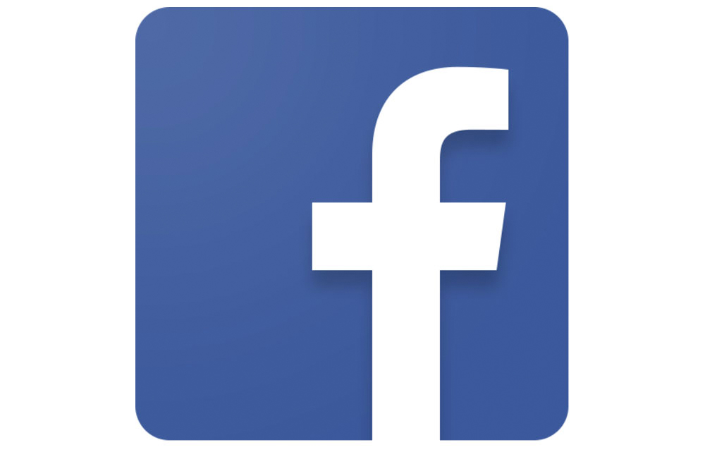 Facebook logo and link