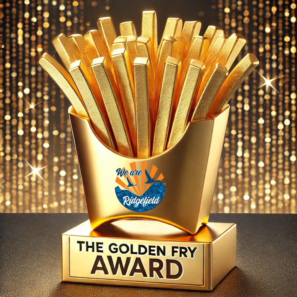 A golden french fry award