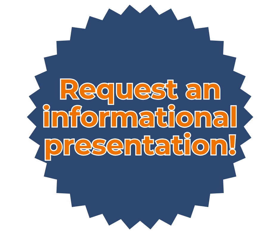 Button to request a presentation