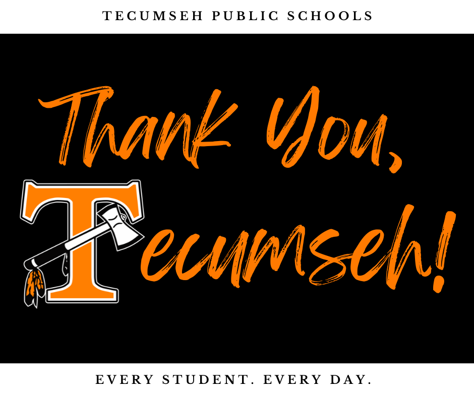 thank you, tecumseh