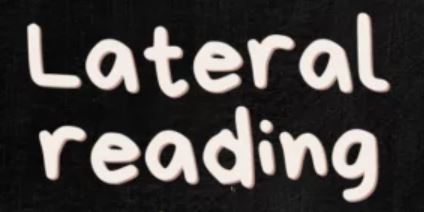 Lateral Reading - Overview