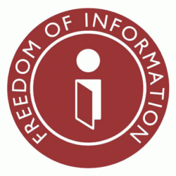 Freedom of Information logo with an i that opens like a book