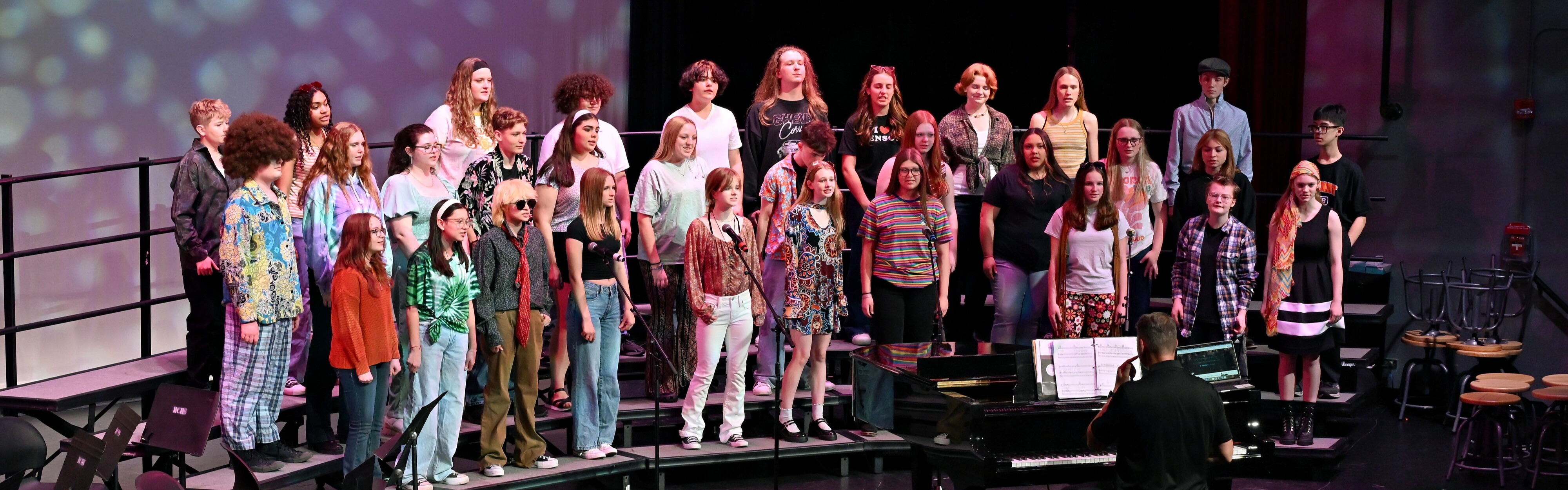Choir on stage