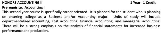 accounting II