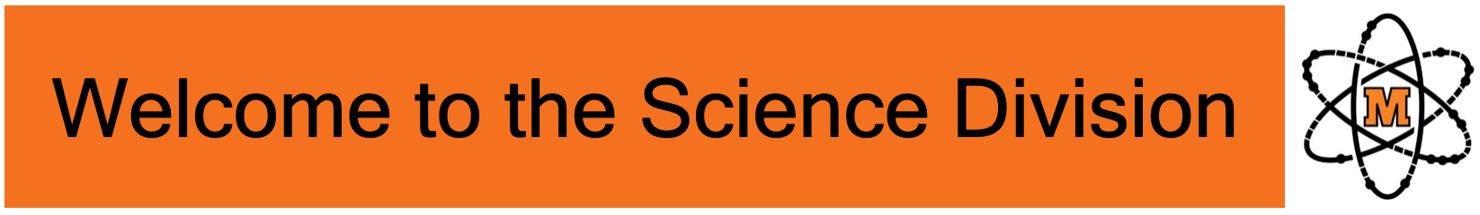 Welcome to the Science Division Science Logo