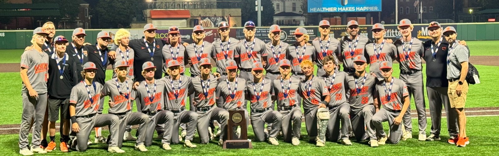 2025 4A State Runner-Ups baseball team posing