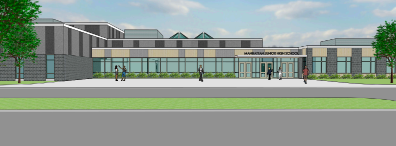Architect Rendering of New MJHS Building
