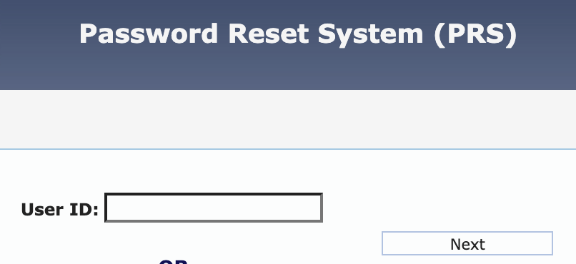 Password Reset System for LDOE