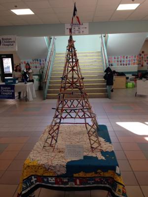 Tower of Caring: A Tribute to Paris