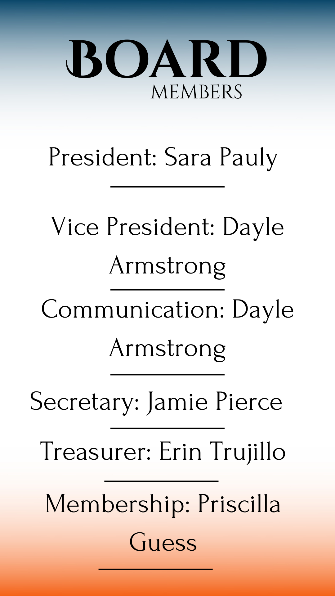 Board Members
