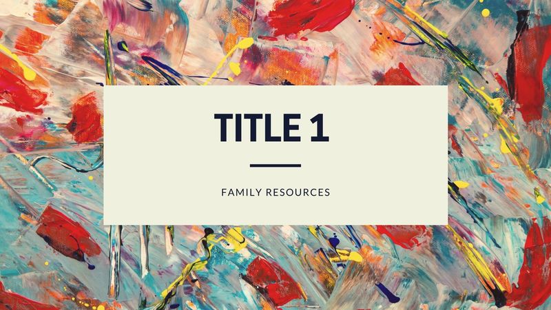 TITLE 1 RESOURCES