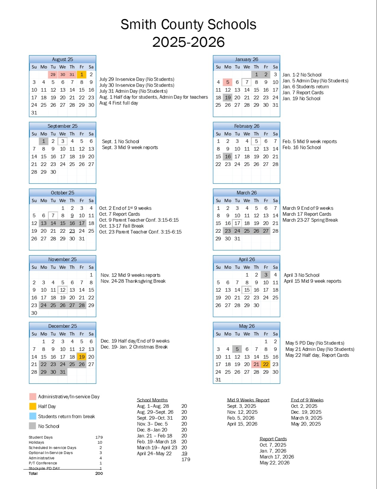 25-26 Calendar