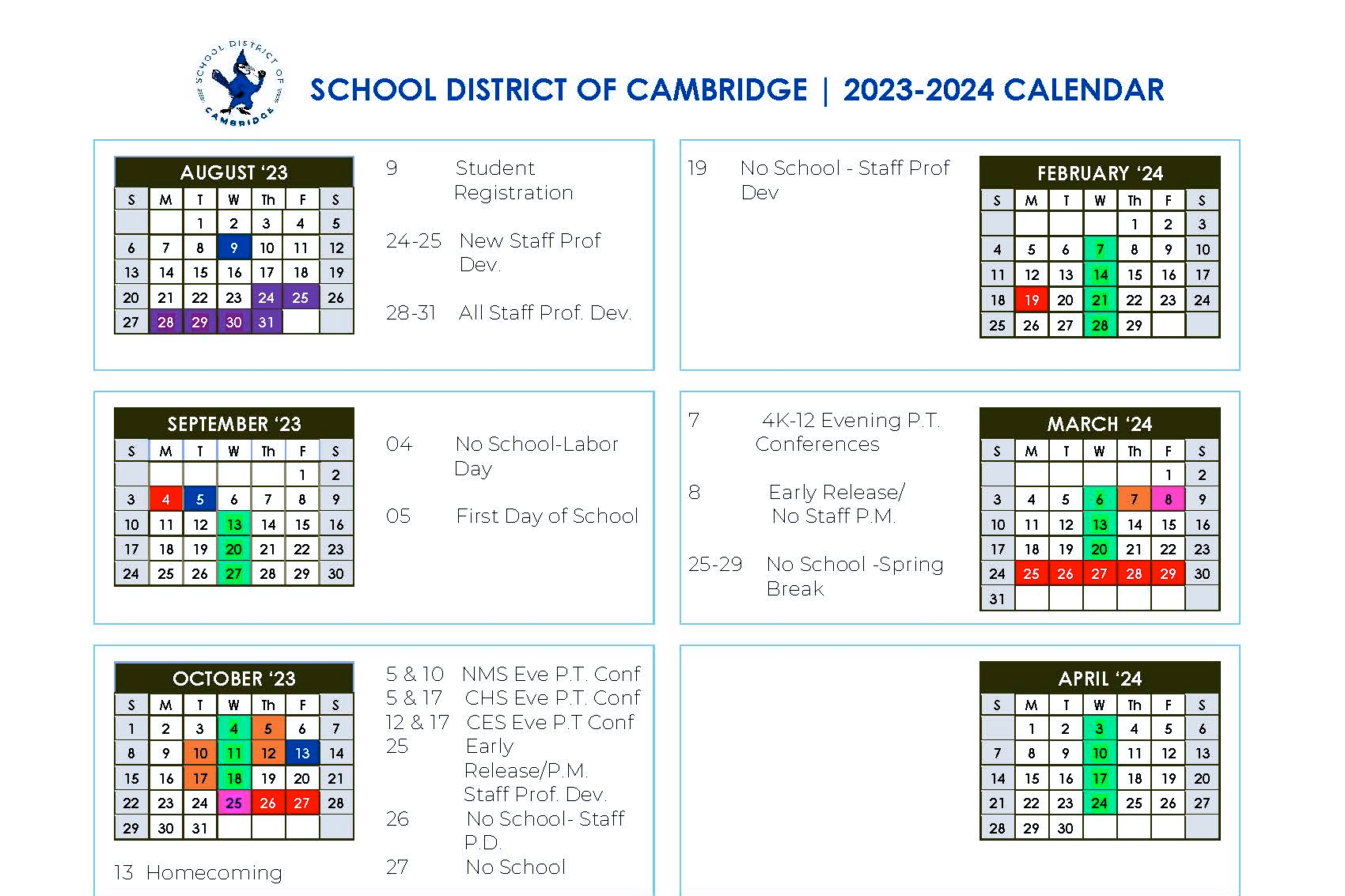 Home | School District of Cambridge Home | School District of Cambridge