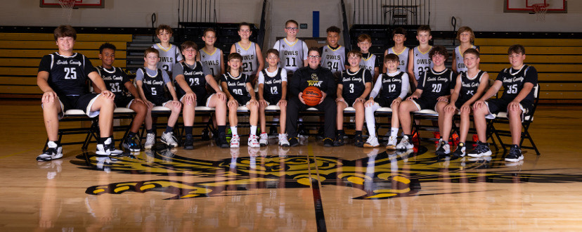 23-24 SCMS Boys Basketball Team Grades 4-8