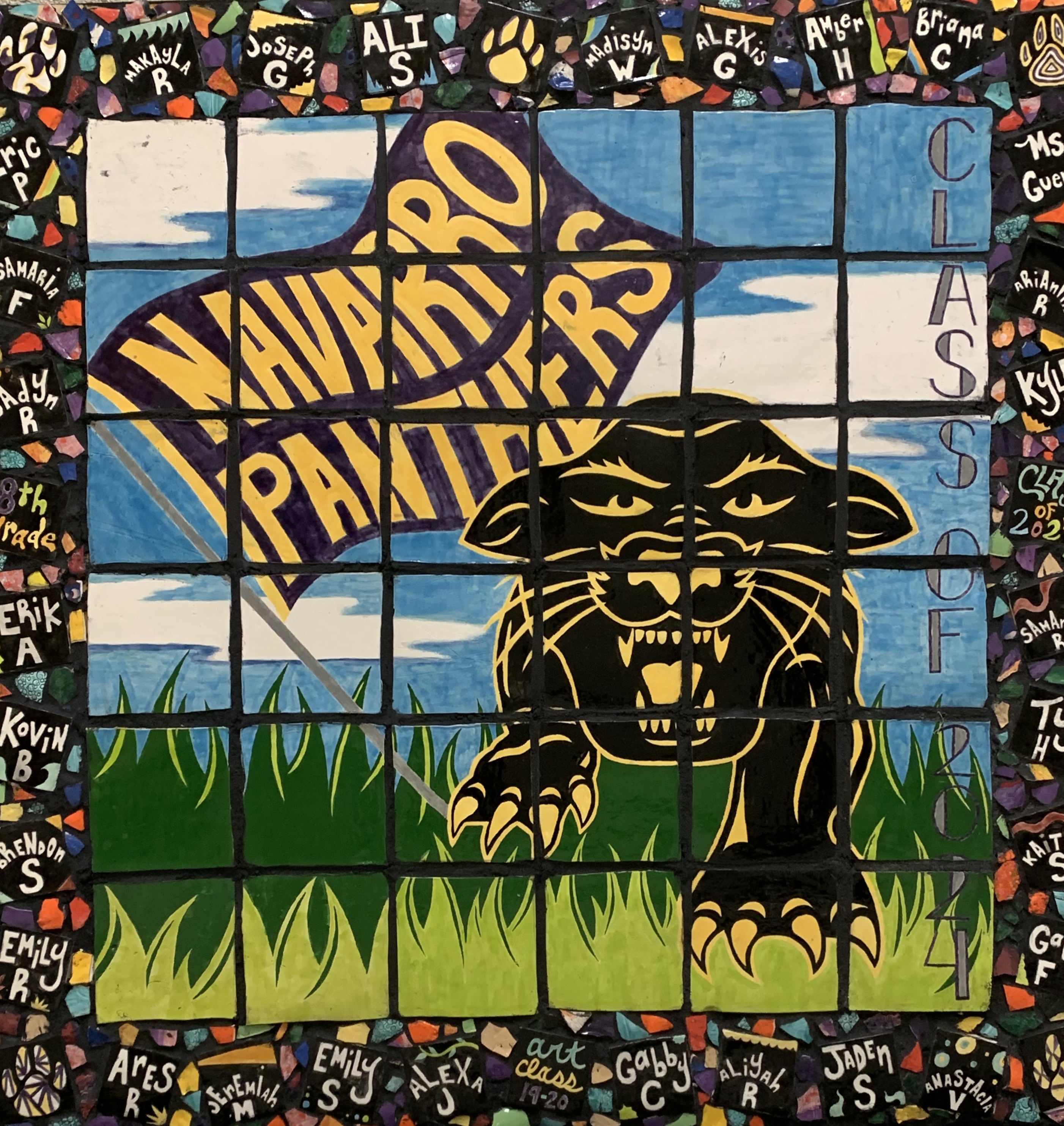 Panther Mural 2020