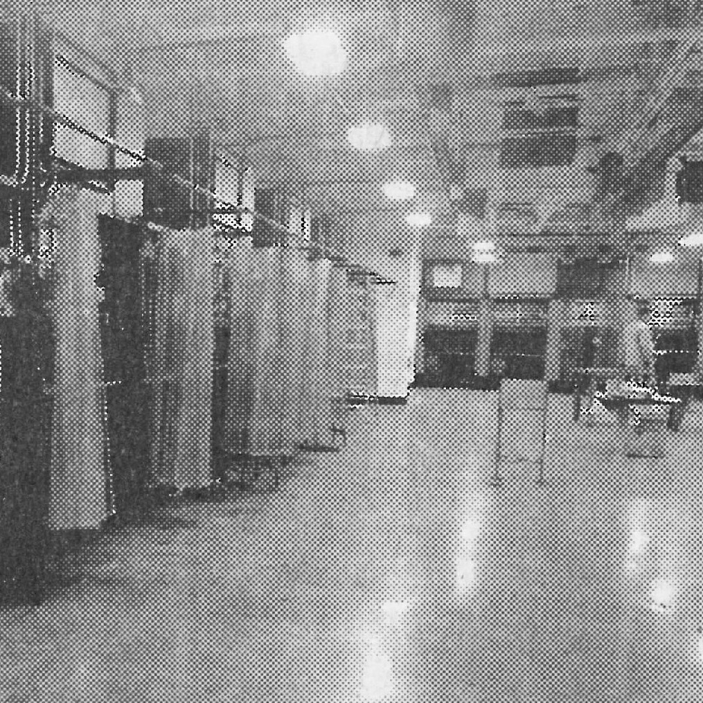 A 2021 throwback photo shows a welding lab with expanded space. A row of metal lockers lines the wall.