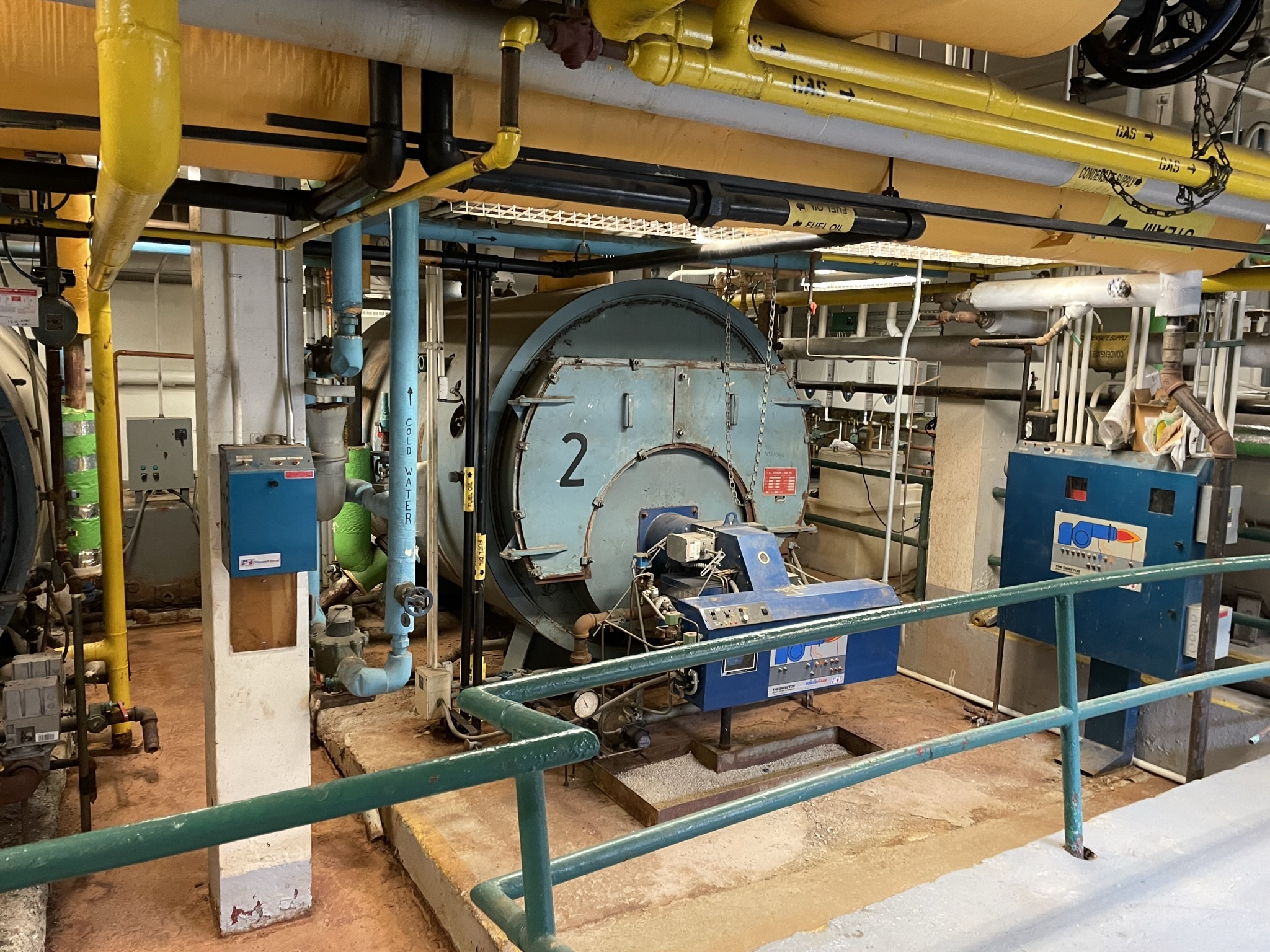 Central Valley Elementary School boiler views