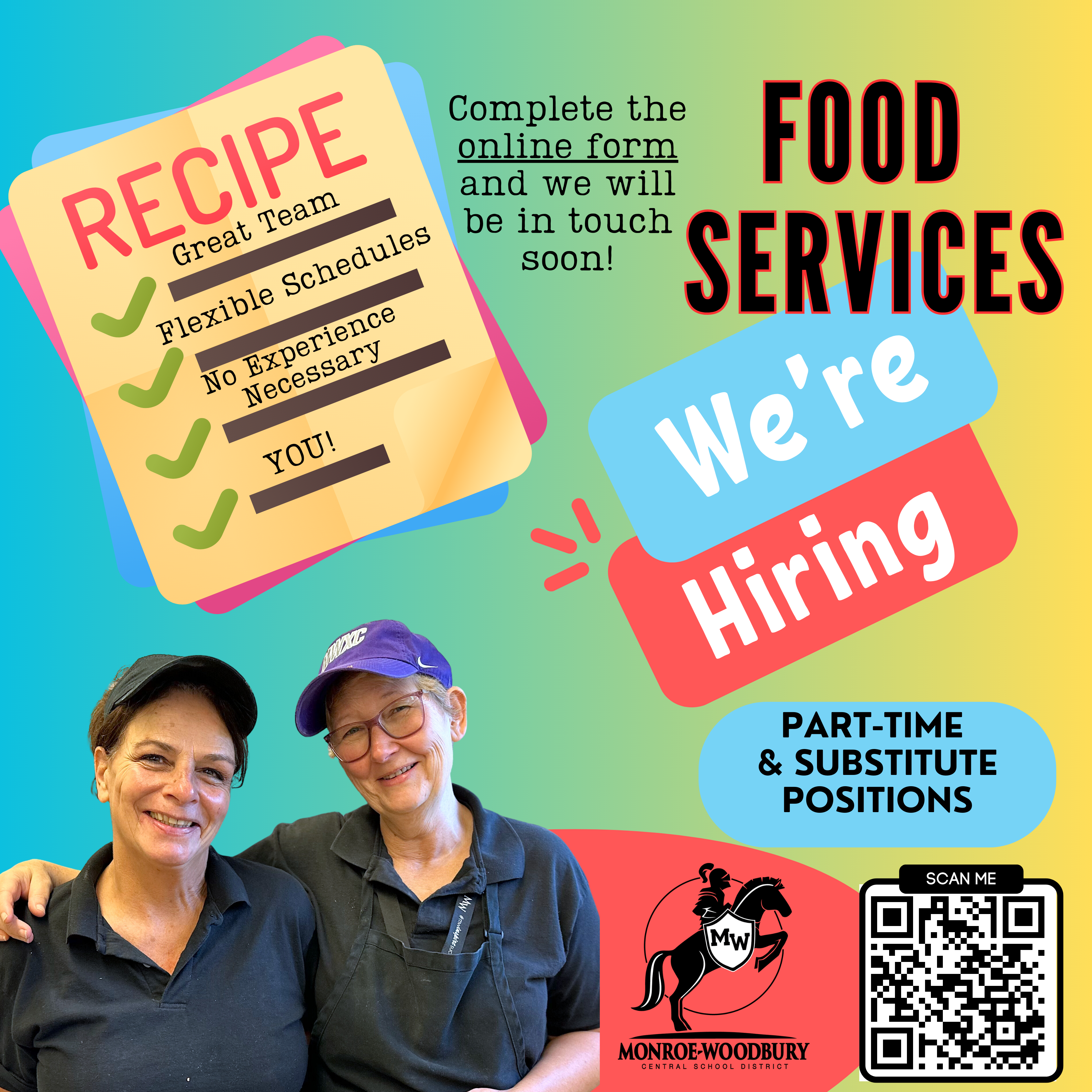 Food Services hiring
