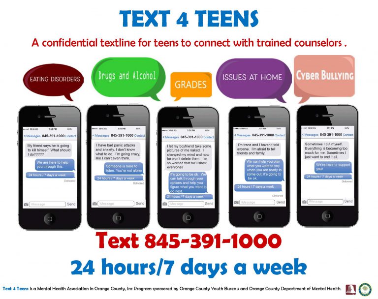 Text 4 Teens infographic