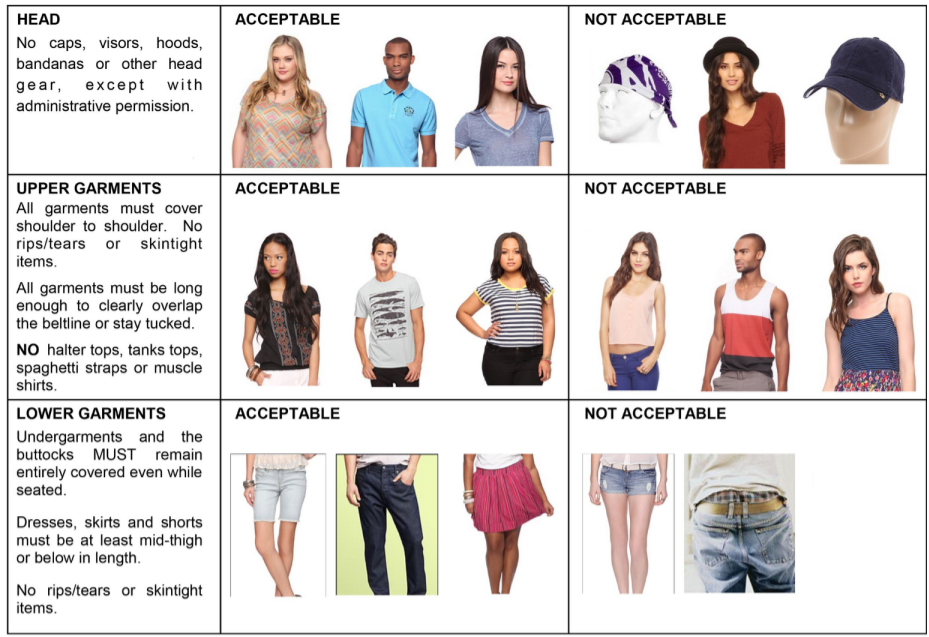 Dress Code Examples
