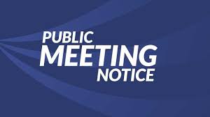 public meeting notice