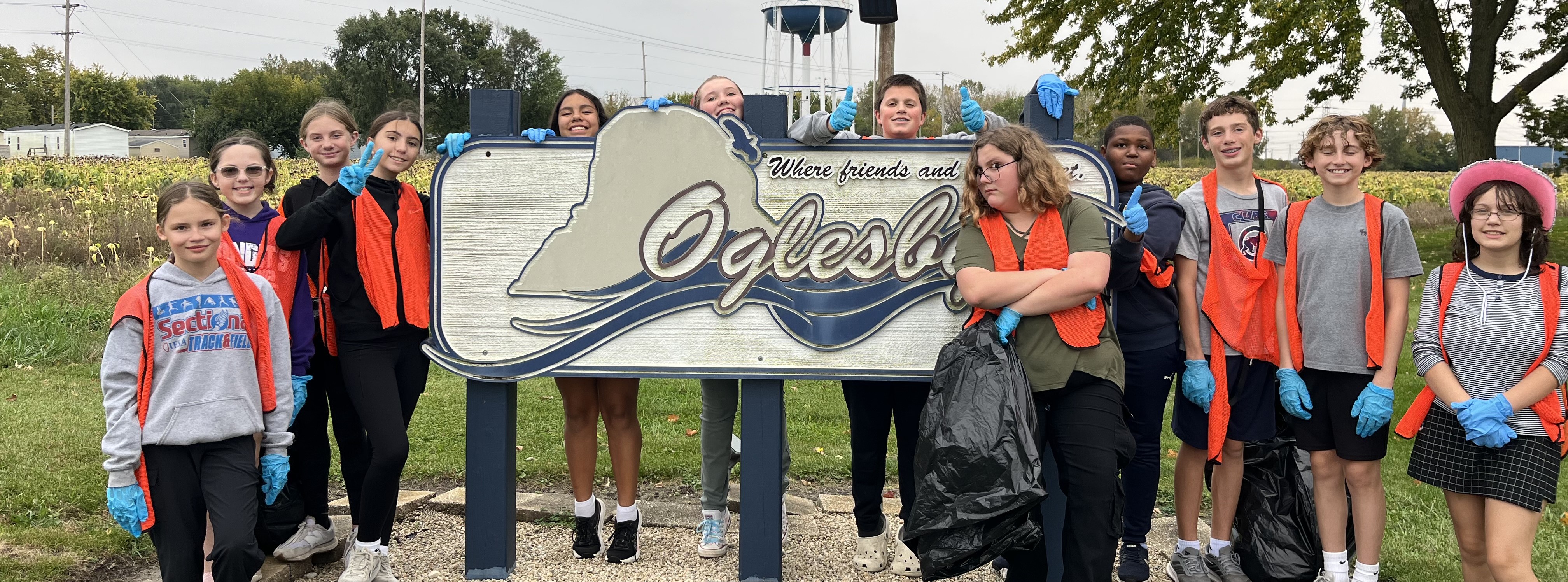 Student Council Highway Cleanup