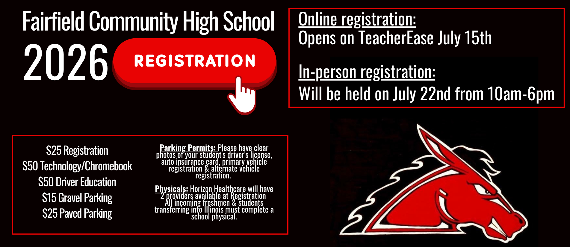 Fairfield Community High School Registration 2026