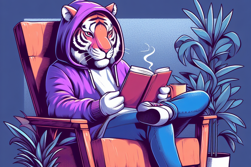 Tiger Reading