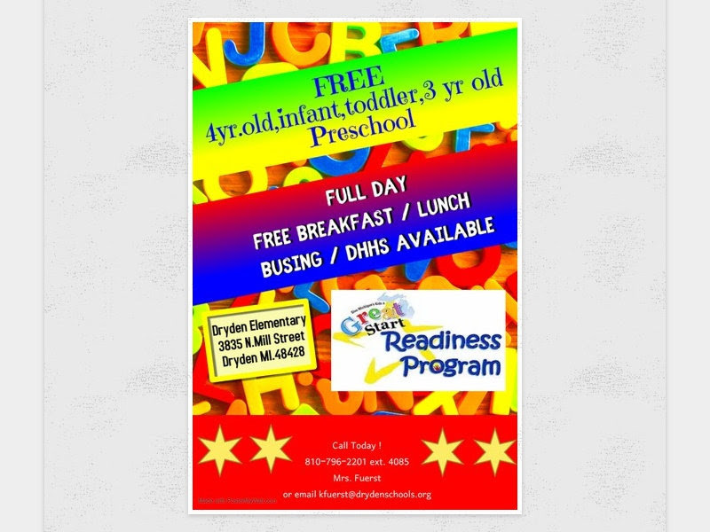 Cardinal Early Learning Academy DRYDEN COMMUNITY SCHOOLS