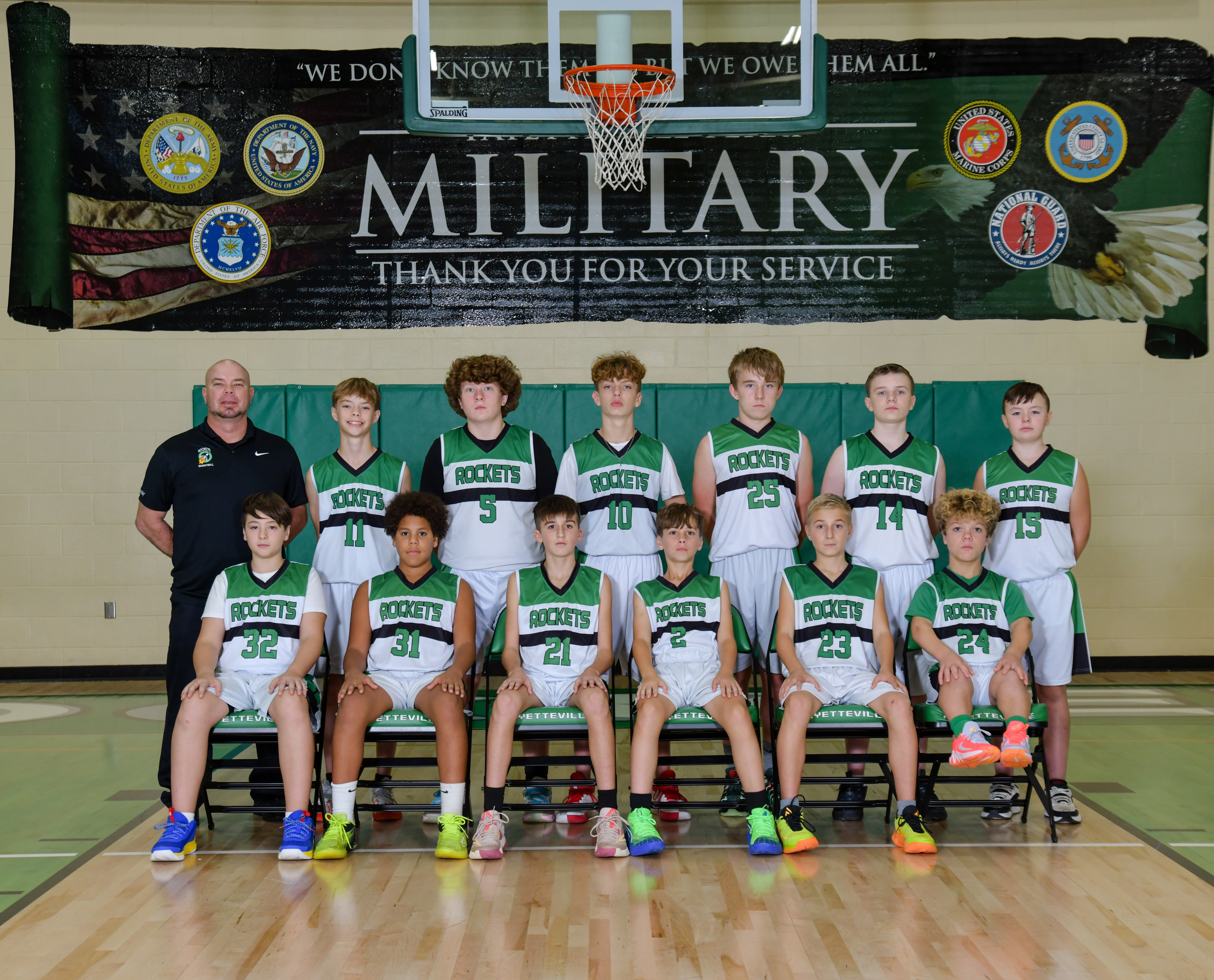 7th-Grade boy's basketball