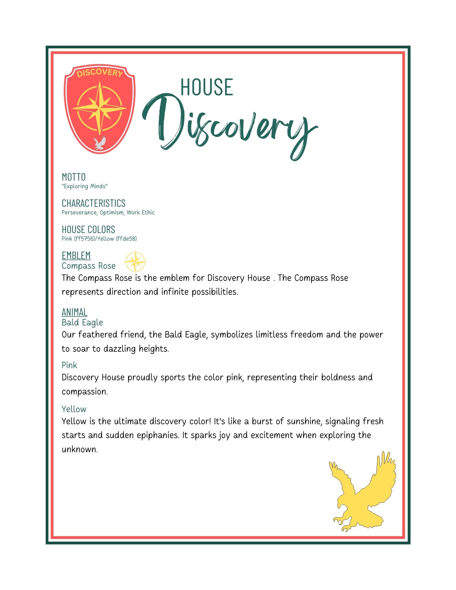 House Discovery Information 