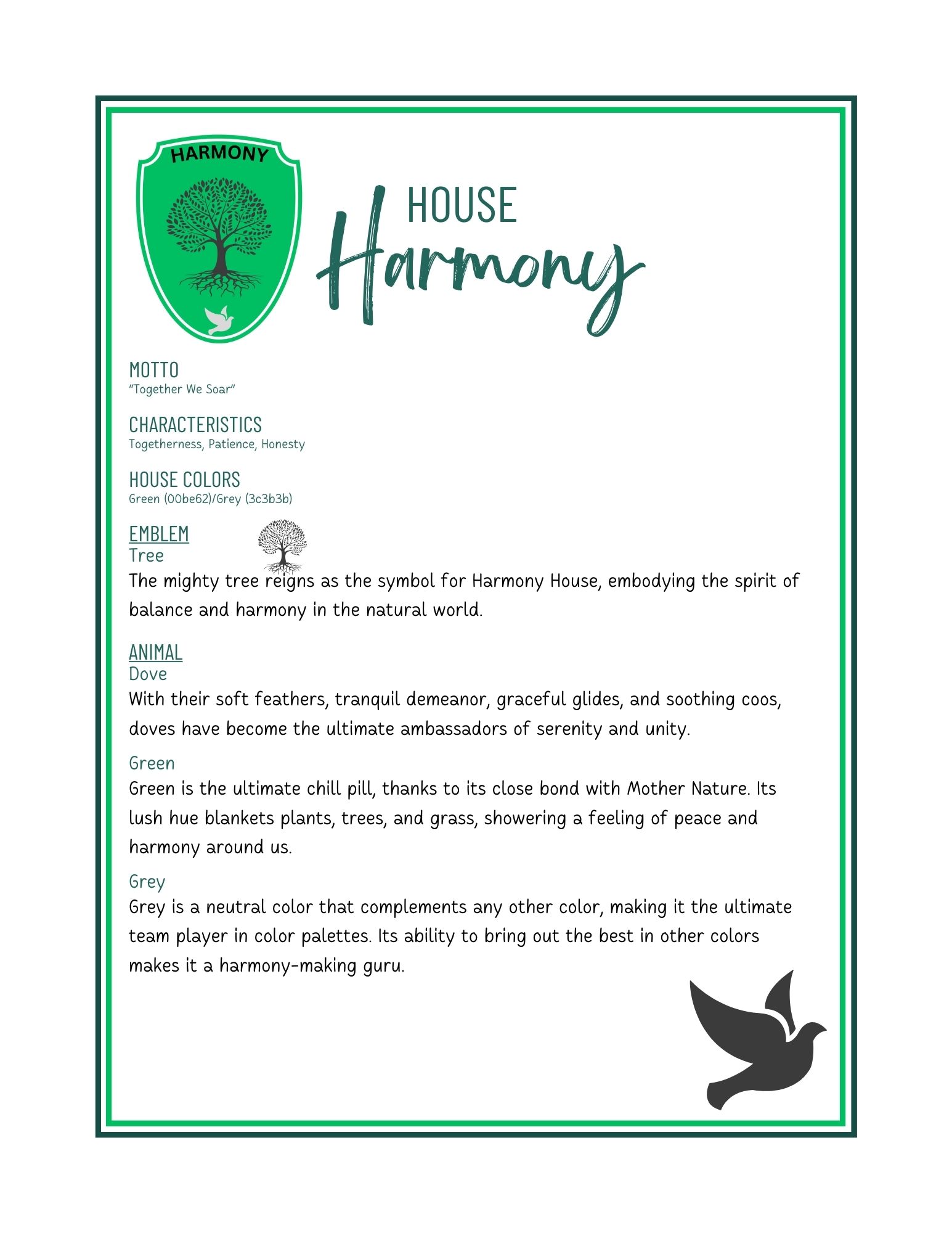 House Harmony Information