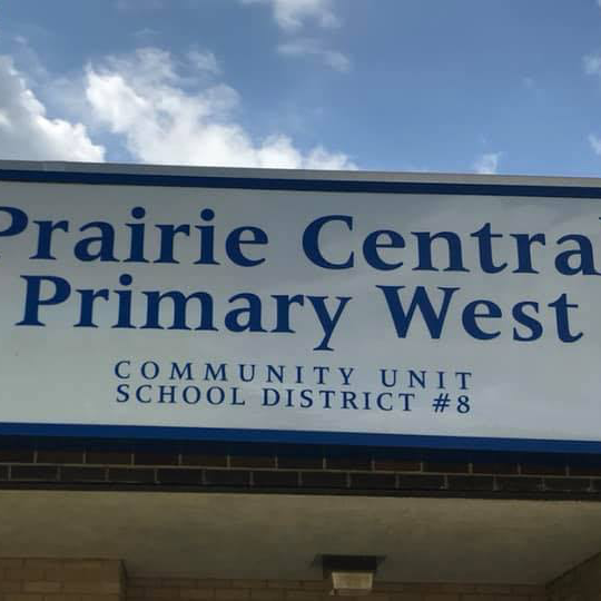 PRAIRIE CENTRAL PRIMARY WEST SIGN