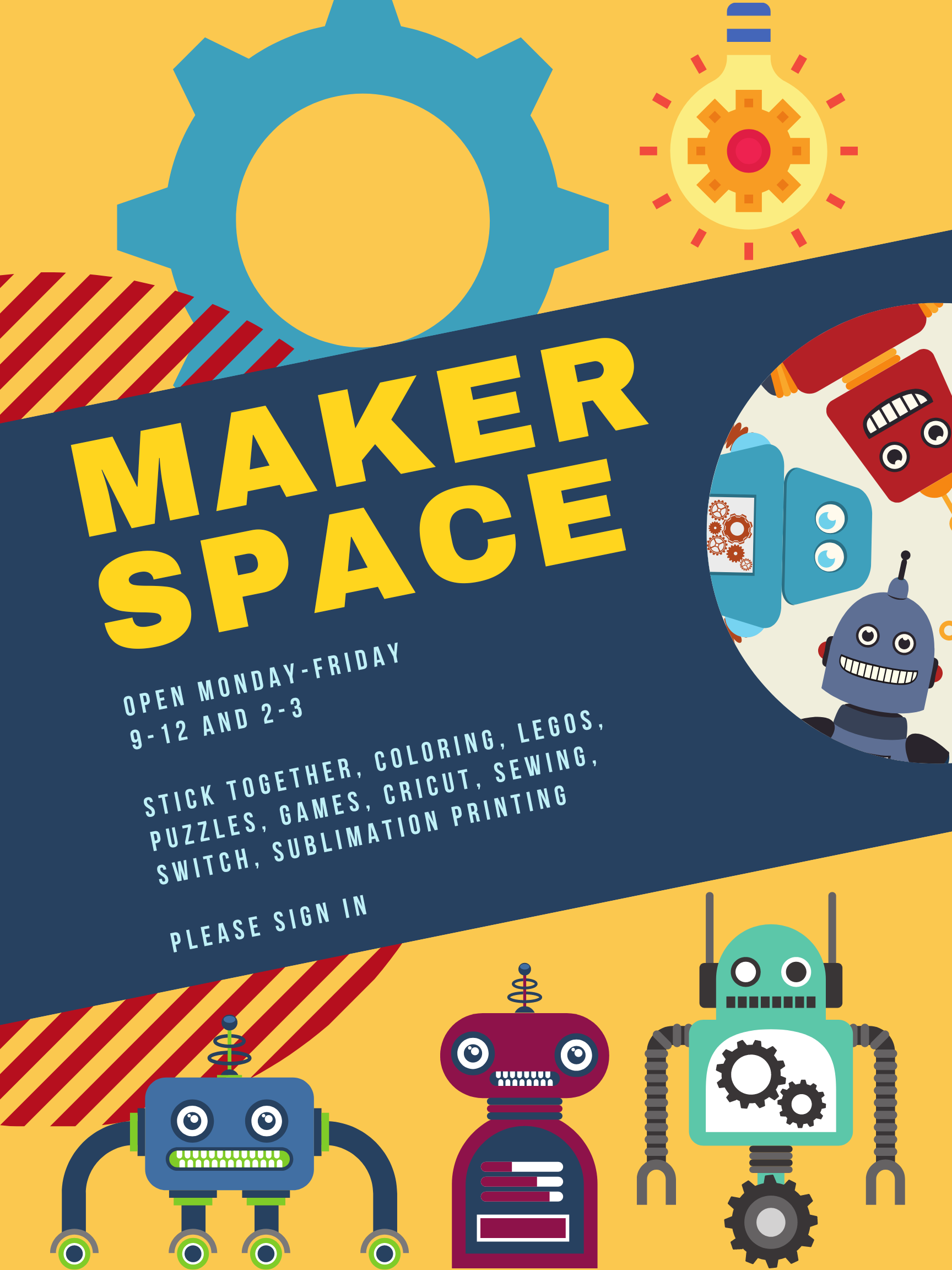 makerspace schedule