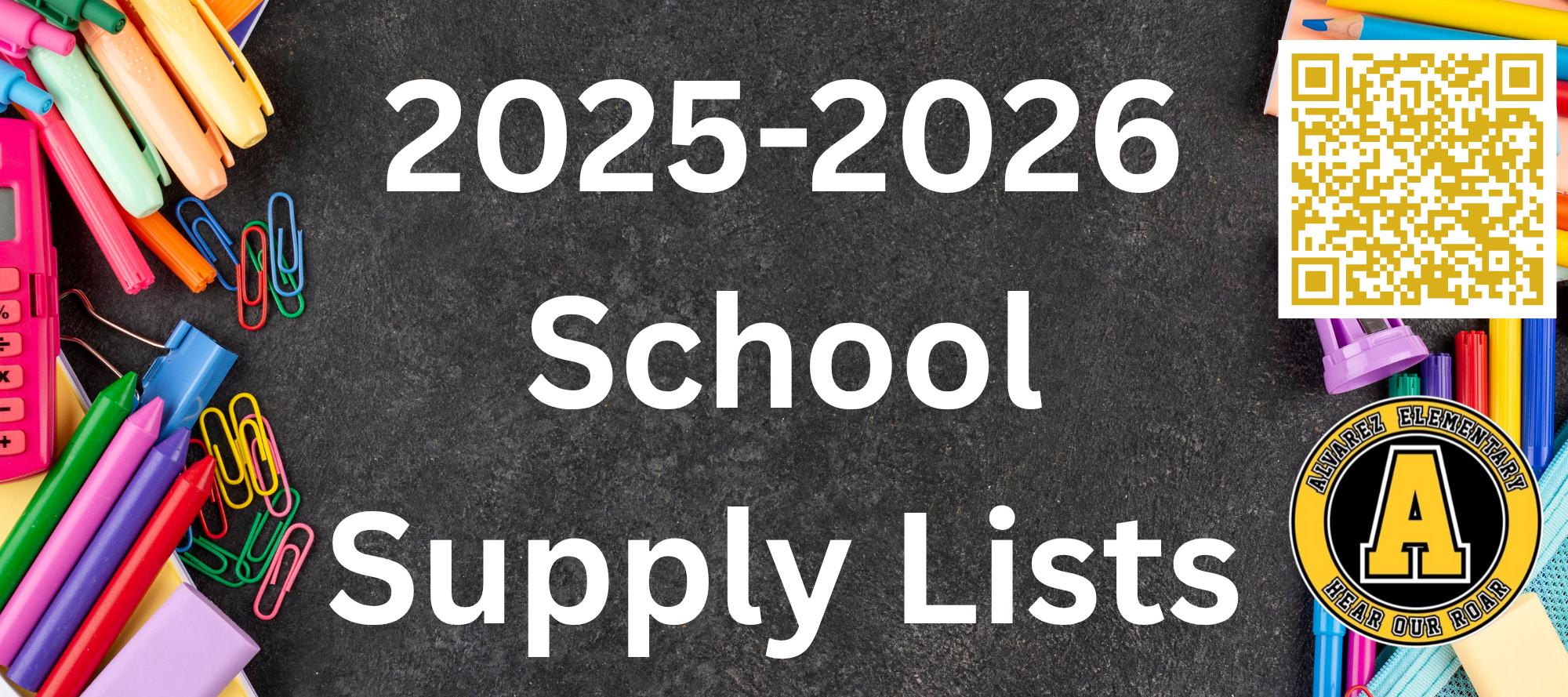School Supply Lists