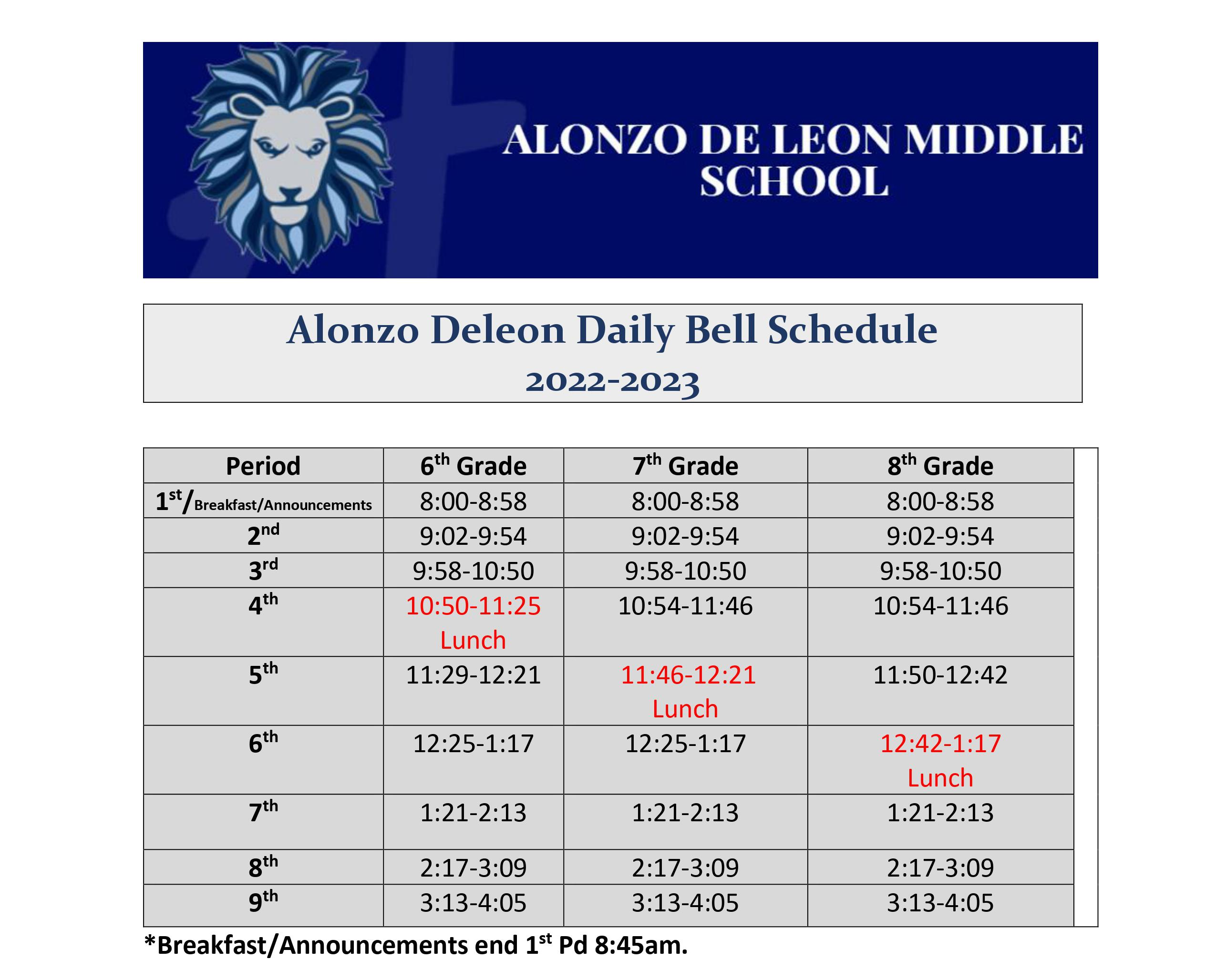 bell-schedule-alonzo-de-leon-middle-school