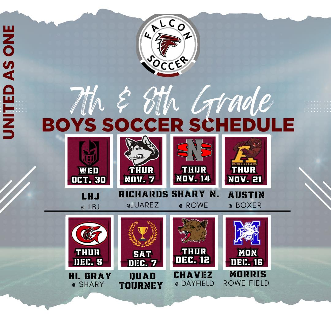 Soccer Schedule 2024