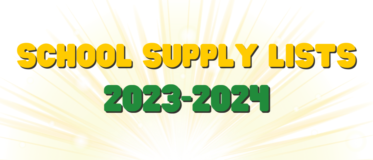 20232024 School Supply Lists Sam Houston Elementary